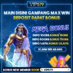VIP579 : Situs Slot Online Bonus Freebet Slot Tanpa Claim